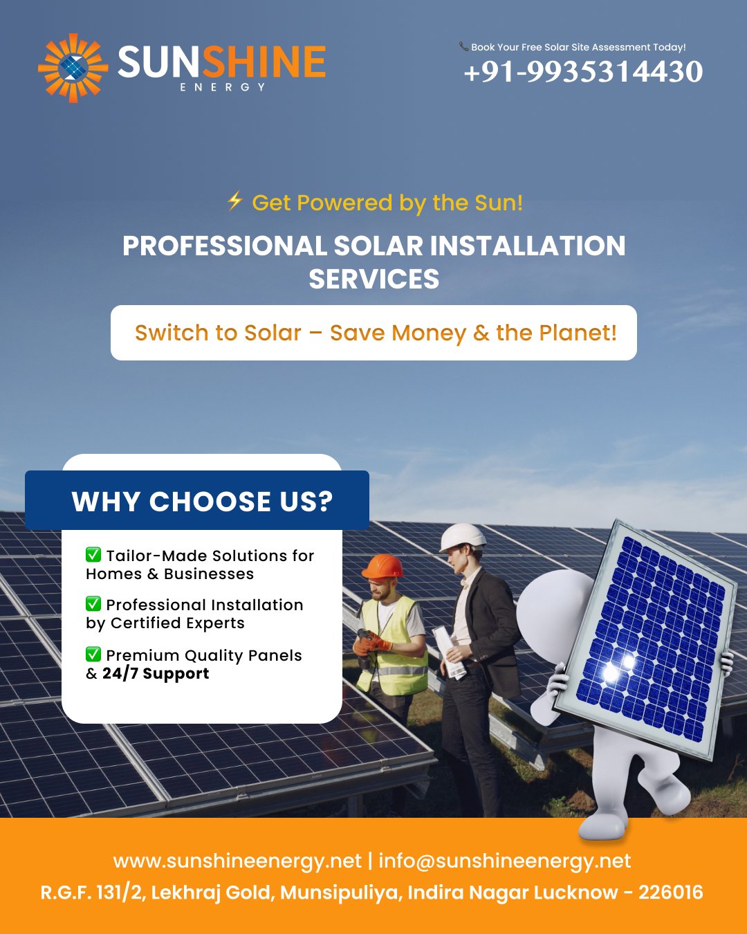 PROFESSIONAL SOLAR INSTALLATION SERVICES
